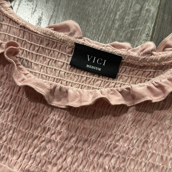 VICI pink swing top sleeveless M - Picture 3 of 4